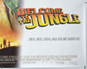 WELCOME TO THE JUNGLE (Bottom Right) Cinema Quad Movie Poster